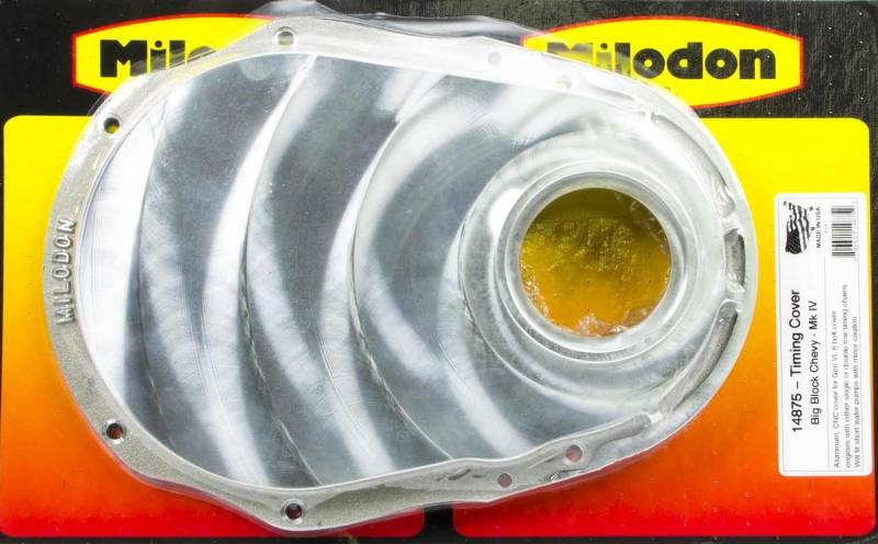 Milodon 14875 Timing Cover aus Aluminium für Generation 6 Big Block Chevy von Milodon