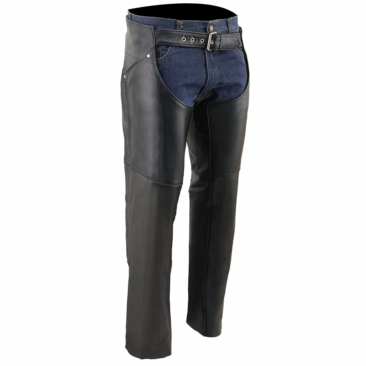 Milwaukee Leather ML1173 Damen-Hüftchaps aus Leder, klassisch, Schwarz, Größe M Milwaukee Leather ML1173 Damen-Hüftchaps aus Leder, klassisch, Schwarz, Größe M von Milwaukee Leather