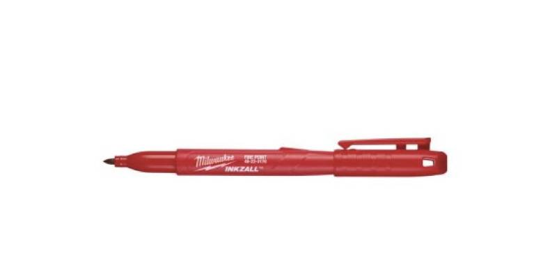 Milwaukee 48–22–3170 inkzall rot Fine Point Markers, rot von Milwaukee