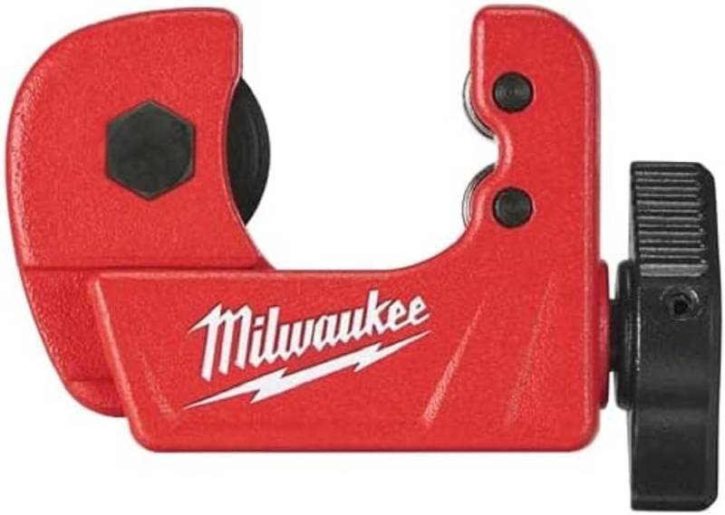 Milwaukee 48229250 Mini-Kupferrohrschneider, 3-15 mm, Rot von Milwaukee