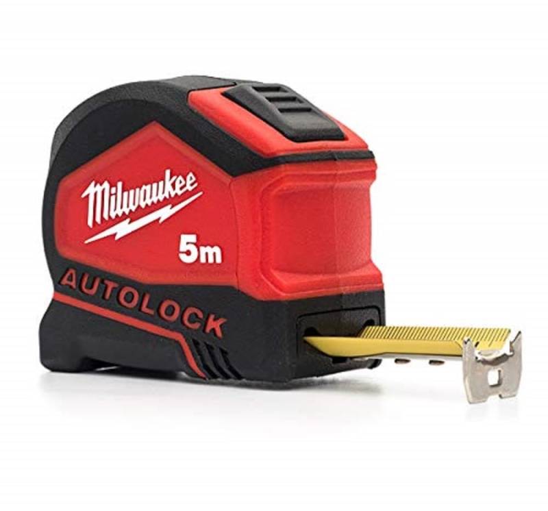 Milwaukee Flexómetro Autolock 5m x 27mm (cajas de 6) von Milwaukee