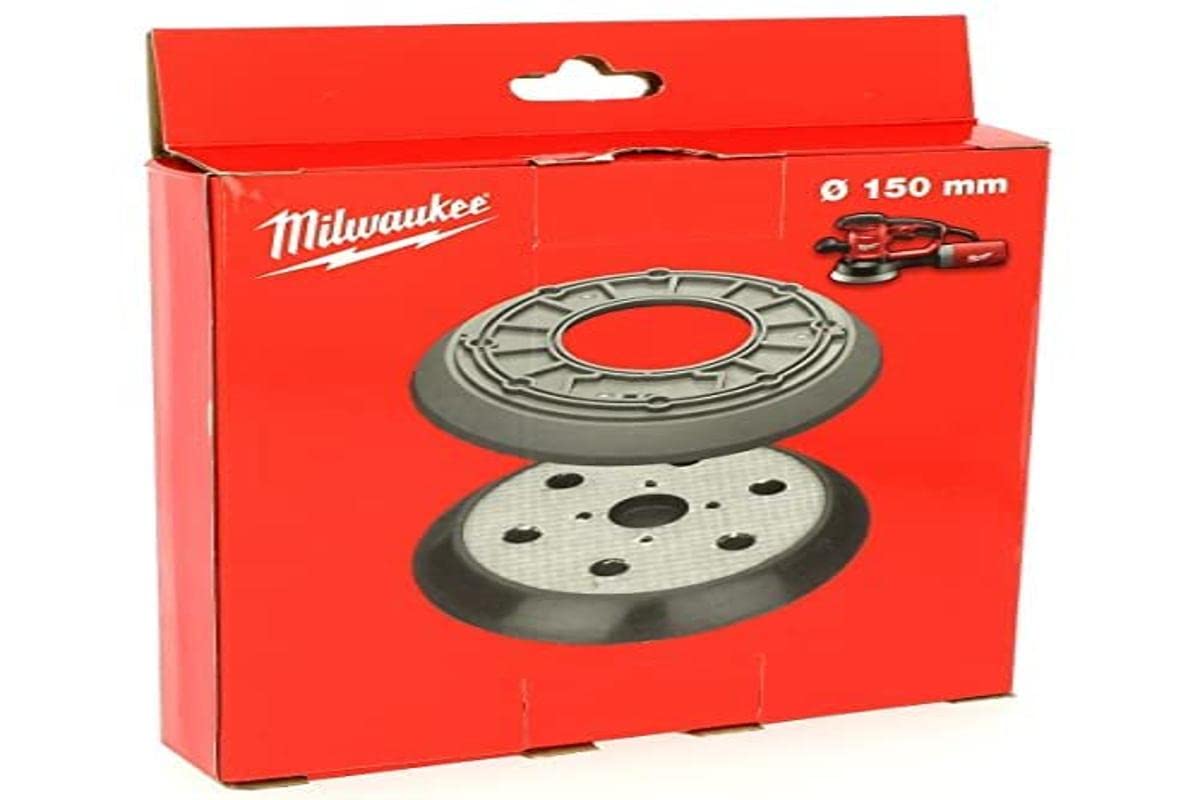 Milwaukee Tools Schleifpad 150 mm, 6 Loch komplett auf Gummi-Protektoren Milwaukee Tools Schleifpad 150 mm, 6 Loch komplett auf Gummi-Protektoren von Milwaukee tools