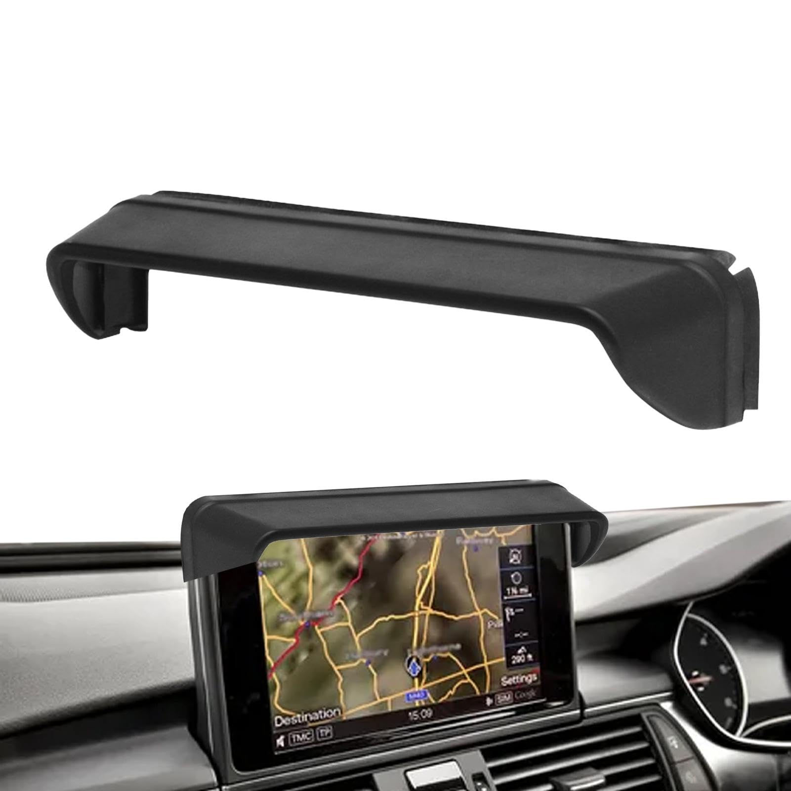 Blendschutzschild für Auto Navigation Visier | Auto Navigation Blendschutz | Navigation Displayschutzfolie | Gps Sonnenblende zum Blockieren von Blendung, Zubehör Blendschutzschild für Auto Navigation Visier | Auto Navigation Blendschutz | Navigation Displayschutzfolie | Gps Sonnenblende zum Blockieren von Blendung, Zubehör von Mimoqk