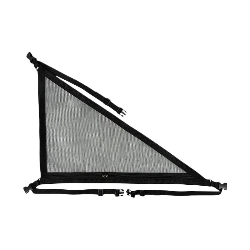 Car Ceiling Cargo Net, Triangle Storage Organizer, Adjustable Sturdy Straps, Space Saving Design, Black, Excellent for Long Distance Travel, Road Trips, and Outdoor Adventures von Mimoqk