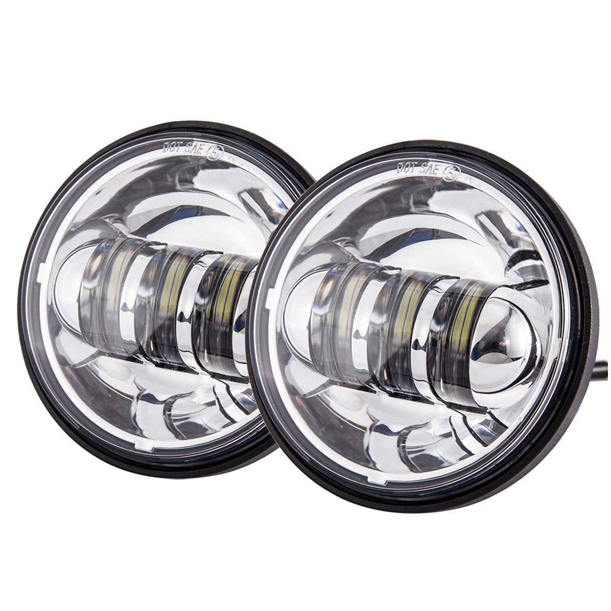 4,5 Zoll LED-Zusatzscheinwerfer LED-Nebelscheinwerfer für Motorräder 4,5 Zoll LED-Zusatzscheinwerfer LED-Nebelscheinwerfer für Motorräder von Miners2000