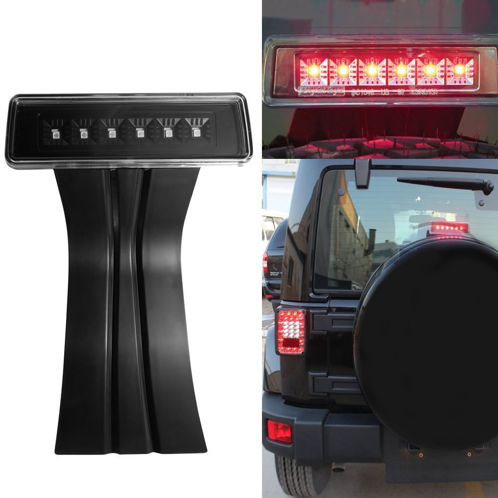 Smoke Lens High Mount LED Drittes Bremslicht für 2007-2018 Wrangler JK 2/4 Door Unlimited von Miners2000