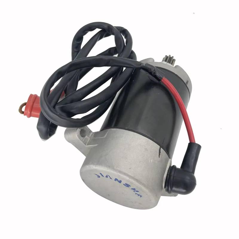 Anlasser Starter Relais F3-D60000-0 Für Loncin Für Jianshe 400cc Für JS400 Mountain Lion JS183FMQ Motorteil ATV Elektrischer Anlasser Motorrad-Anlasser(Black) von Mingbereit