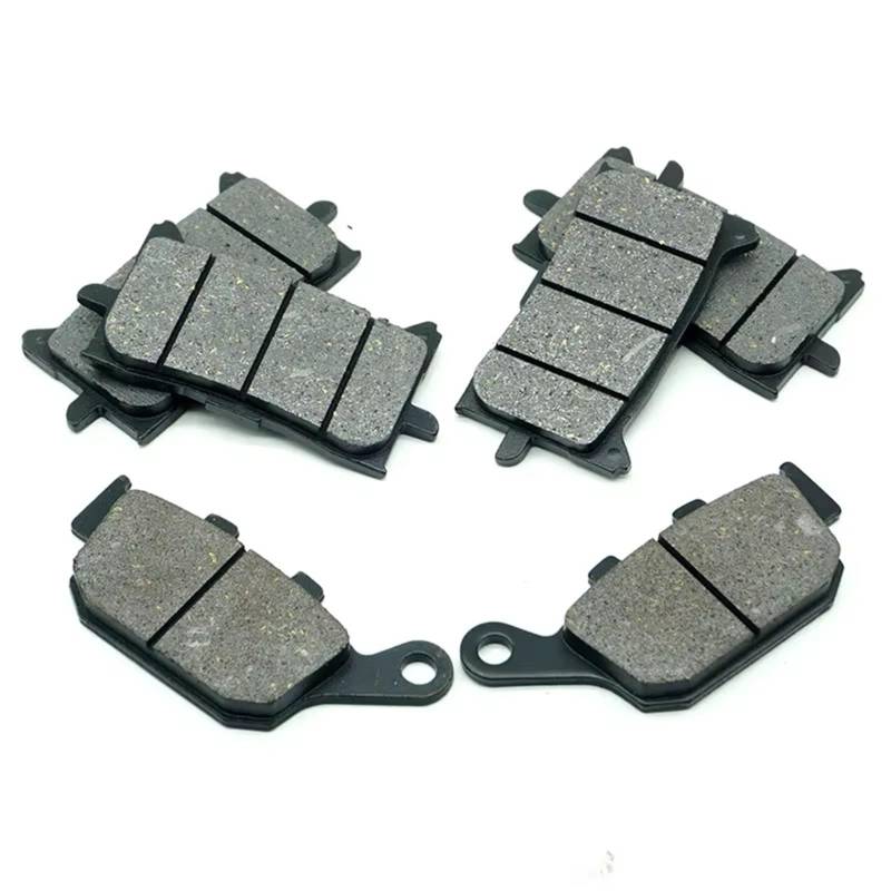 Bremsbeläge Vorne Für CBR650R CB650R 2019-2024 Für CB CBR 650 RA CB650 2020-2023 Motorrad Parkplatz Teile Vorne Hinten Bremsbeläge Kit Motorrad Bremsbeläge(Front Rear Pads) von Mingbereit