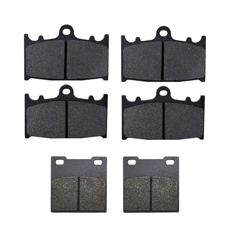 Bremsbeläge Vorne Für Kawasaki ZXR400 ZX400 ZX750H ZXR750 Für ZX1100D ZX7 ZX11 ZX7R Ninja Vorne Hinten Bremsbeläge Kit Motorrad Teile Motorrad Bremsbeläge(Front and Rear) von Mingbereit