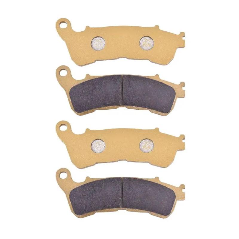 Bremsbeläge Vorne Für VFR800 06-09 NT700 06-13 Für XL1000 Varadero ABS 04-11 Für ST1300 Motorrad Vorne Hinten Bremsbeläge Teile Motorrad Bremsbeläge(2 Pairs Front) von Mingbereit