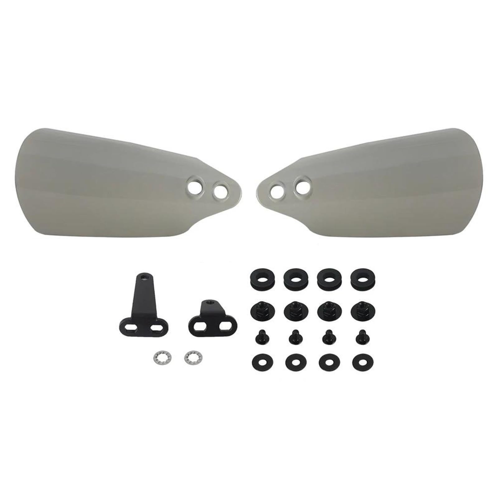 Für Softail Für Low Rider ST 117 Für FXLRST Für Deluxe FLDE Für Street Bob 2018 2019 2020 2021 2022 2023 Motorrad Lenker Handschutz Schild Motorrad Handschutz Handprotektoren(White Sand Pearl) von Mingbereit