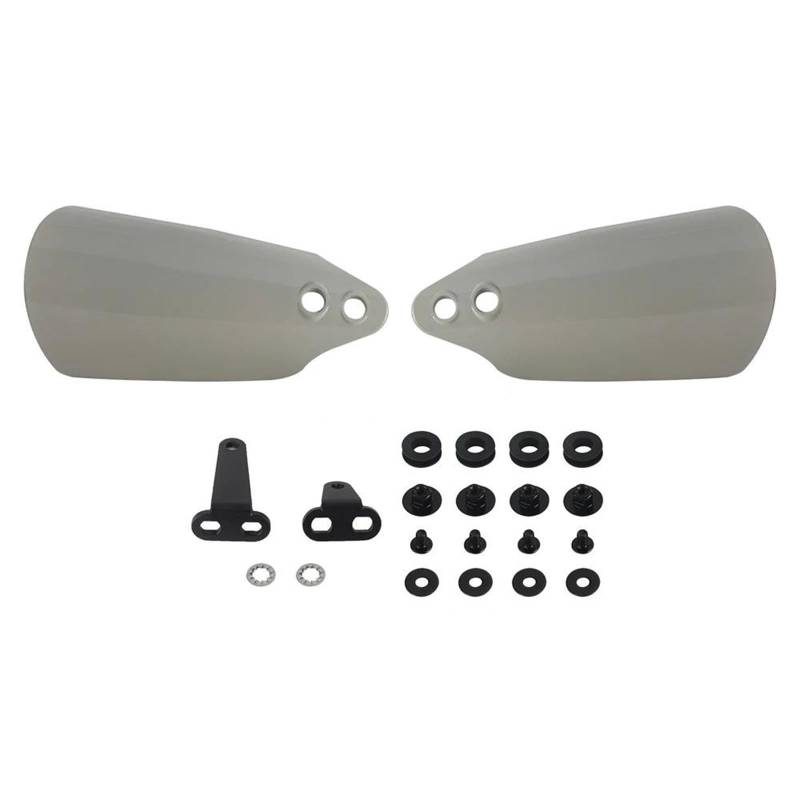 Für Softail Für Low Rider ST 117 Für FXLRST Für Deluxe FLDE Für Street Bob 2018 2019 2020 2021 2022 2023 Motorrad Lenker Handschutz Schild Motorrad Handschutz Handprotektoren(White Sand Pearl) von Mingbereit
