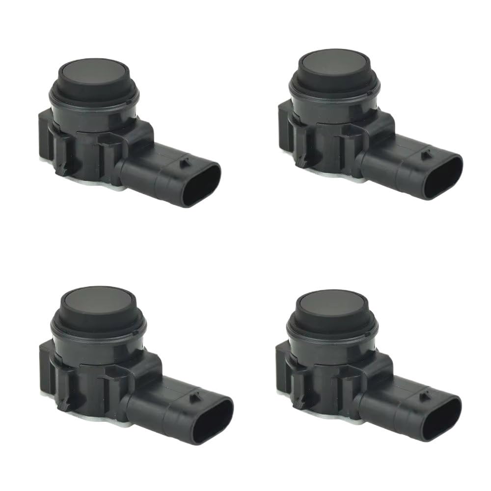 Parksensoren 735531904 0263013403 4 Stücke PDC Reverse Parkplatz Sensor Für FIAT Für Panda 3 III Für 500 500X 500L Einparkhilfe(Black Retainer) von Mingbereit