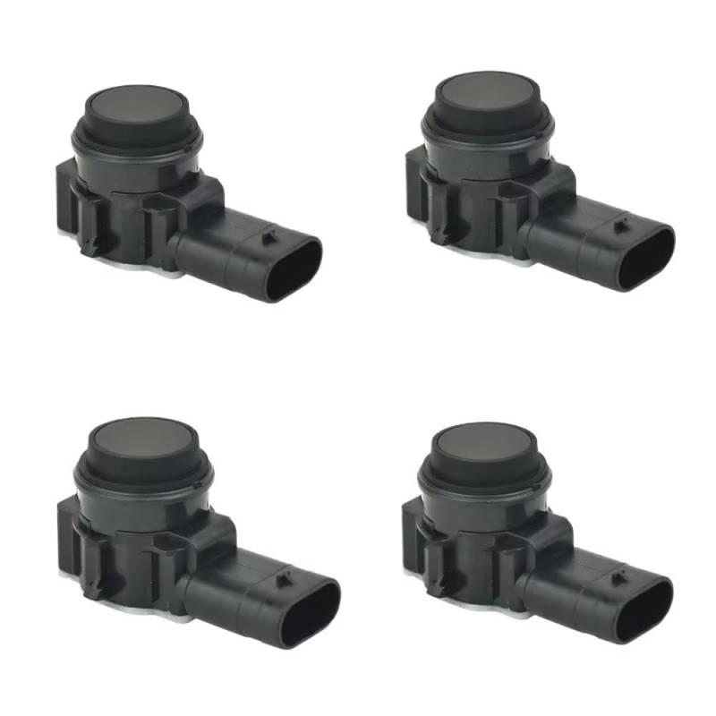 Parksensoren 735531904 0263013403 4 Stücke PDC Reverse Parkplatz Sensor Für FIAT Für Panda 3 III Für 500 500X 500L Einparkhilfe(Black Retainer) von Mingbereit
