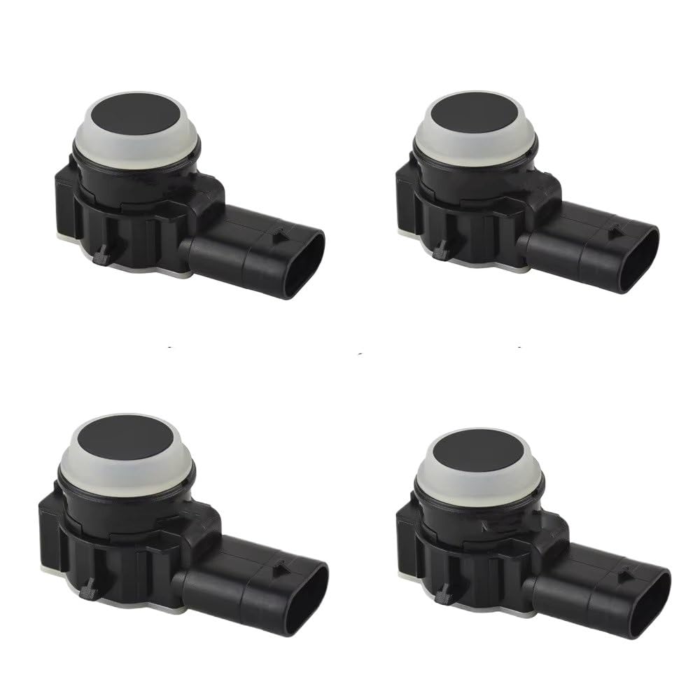 Parksensoren 735531904 0263013403 4 Stücke PDC Reverse Parkplatz Sensor Für FIAT Für Panda 3 III Für 500 500X 500L Einparkhilfe(White Retainer) von Mingbereit