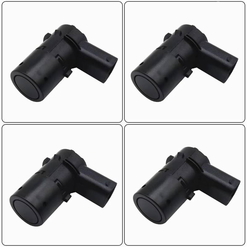 Parksensoren Für Citroen Für C4 C5 7701062074 4PCS PDC Parkplatz Sensor Einparkhilfe(Black) von Mingbereit