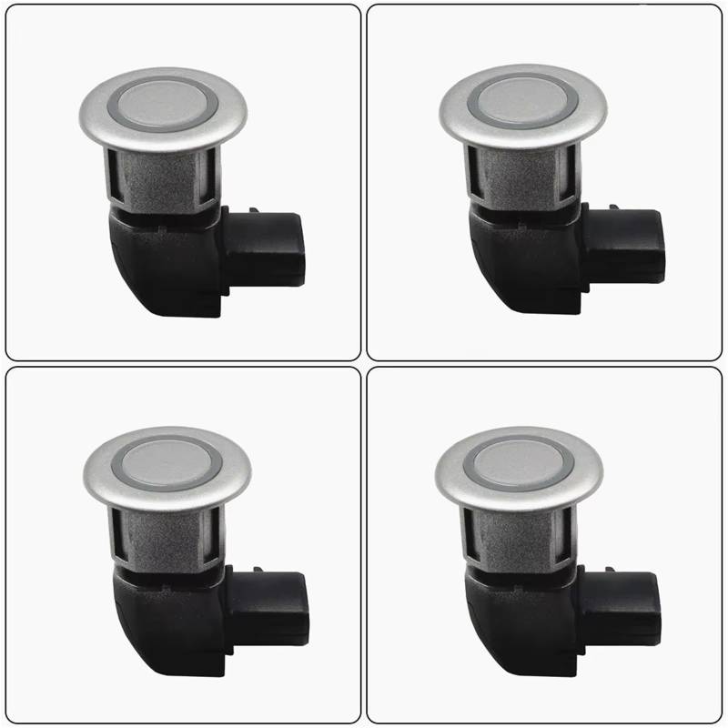 Parksensoren Für Toyota 4 Stücke PDC Parkplatz Ultraschall Reverse Sensoren 89341-30021 Einparkhilfe(Silver) von Mingbereit