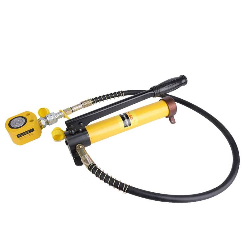 Manuelle Hydraulikpumpe Ultra Dünn 10T Hydraulik -Buchse -Stahlgriff Hebewerkzeug für Autokonstruktionsarbeiten von Mingzhe