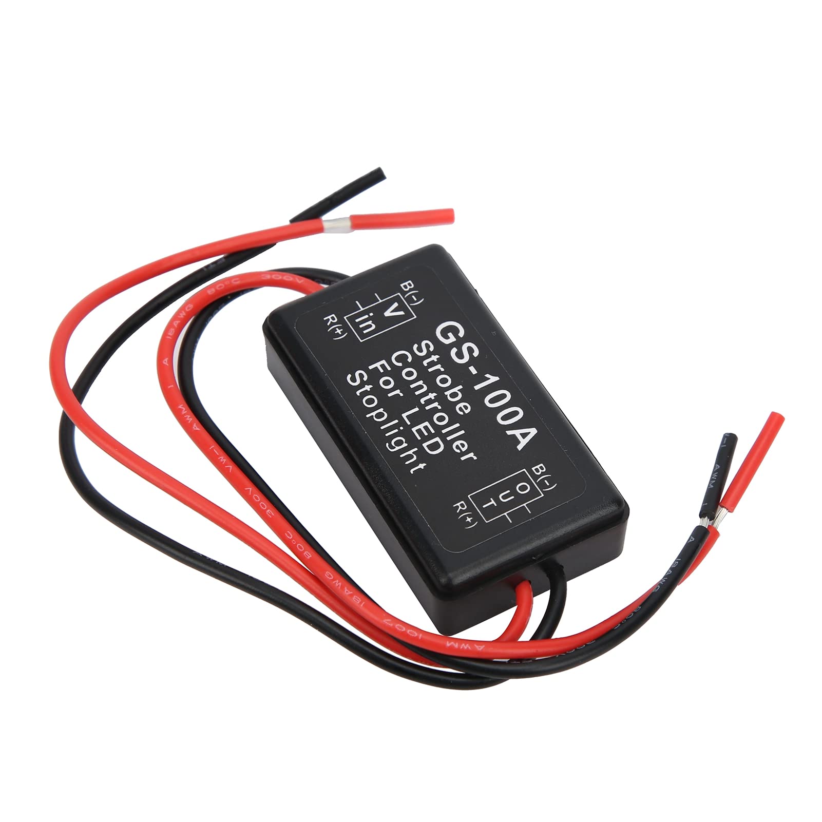 Mingzhe LED Flash Control-Modul GS-100A 12-24VDC Wasserdichte Bremslichter Strobe Controller für Autos Motorräder Mingzhe LED Flash Control-Modul GS-100A 12-24VDC Wasserdichte Bremslichter Strobe Controller für Autos Motorräder von Mingzhe