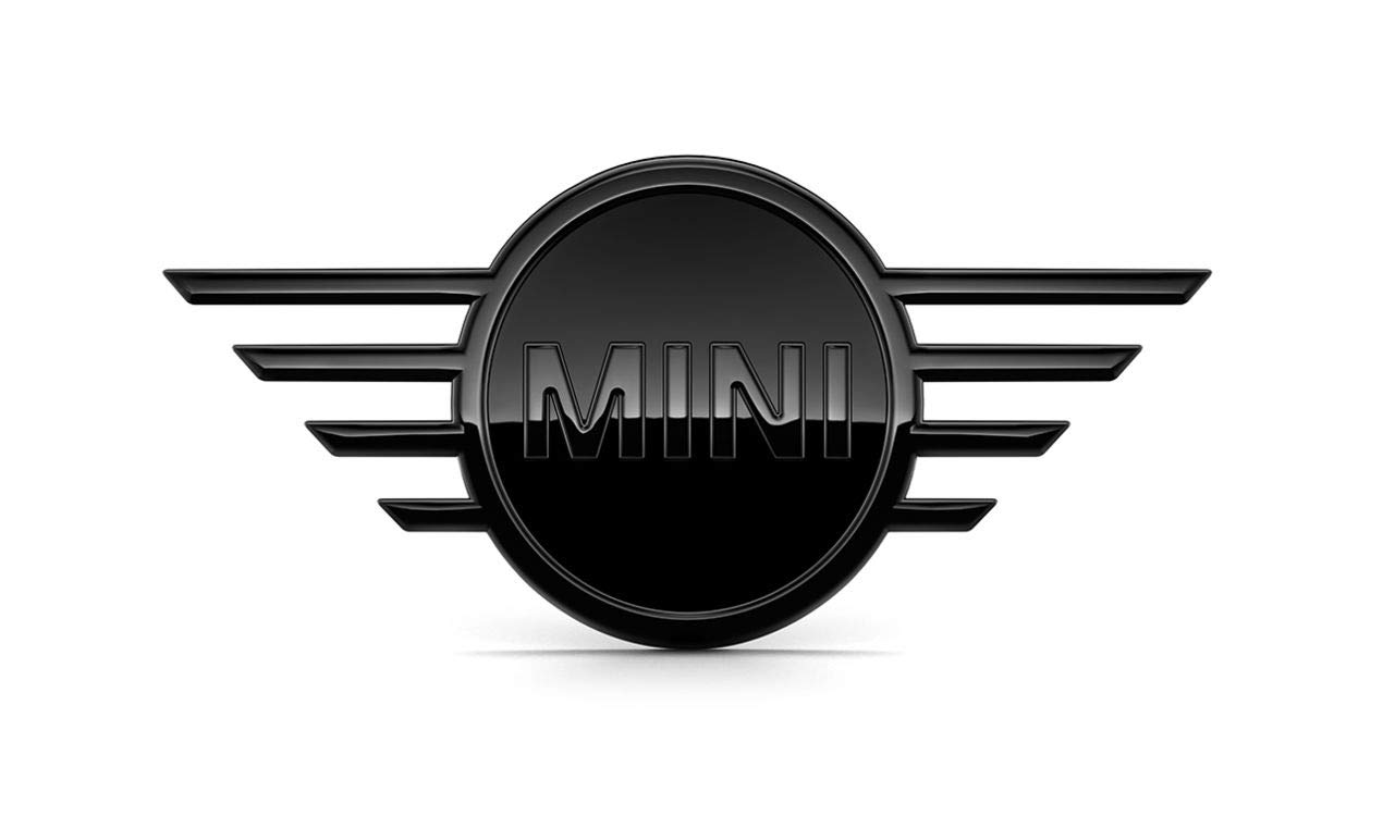 MINI Originales Emblem für den hinteren Außenbereich, Klavier-Motiv, schwarz, stylisches Abzeichen 51142465238 von MINI