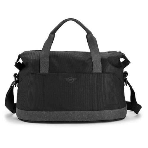 MINI Weekender Reisetasche aus Segeltuch in Schwarz und Grau 80222451022 von MINI