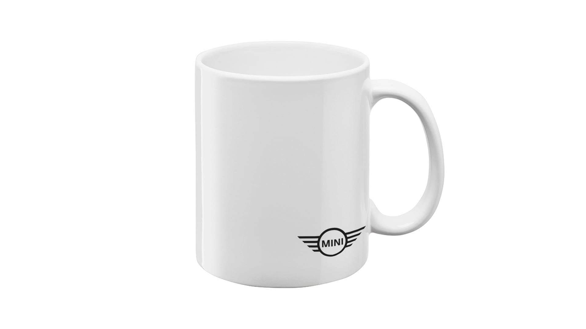 Mini Logo Kaffee Teetasse Keramik 300ml Tasse von MINI