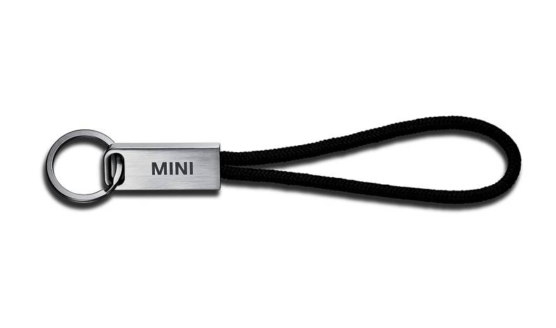Mini Original Schriftzug Logo Nylon Clip Zinklegierung Schlüsselanhänger Kette 80272445686 von Mini