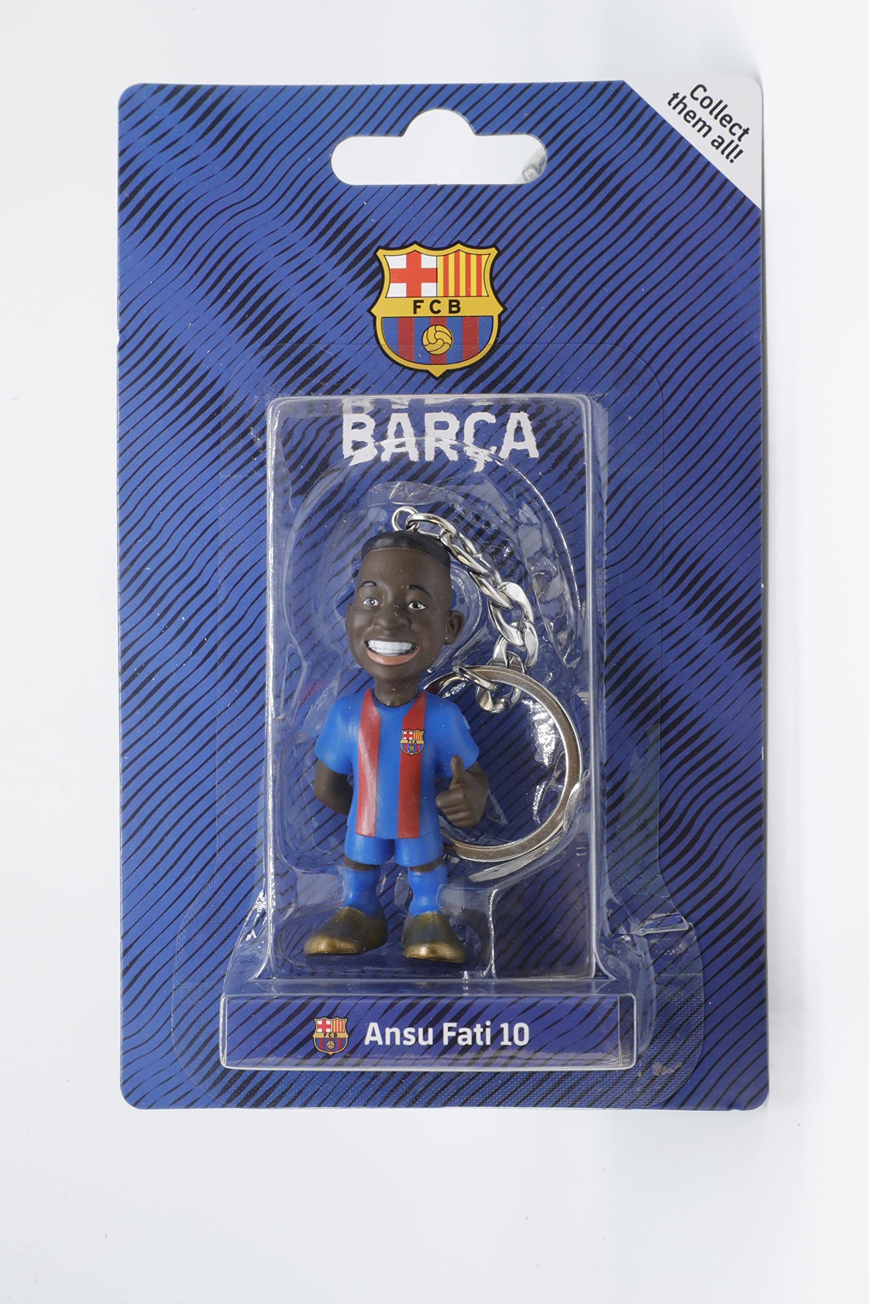 Schlüsselanhänger Minimix 7 cm Ansu Fati von FC Barcelona von Minix Collectible Figurines