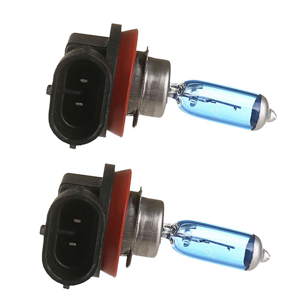 Mintice™ 2 X KFZ Auto H11 6000K Xenon Gas Halogen Scheinwerfer Weiß Licht Lampen Birnen 55W von Mintice