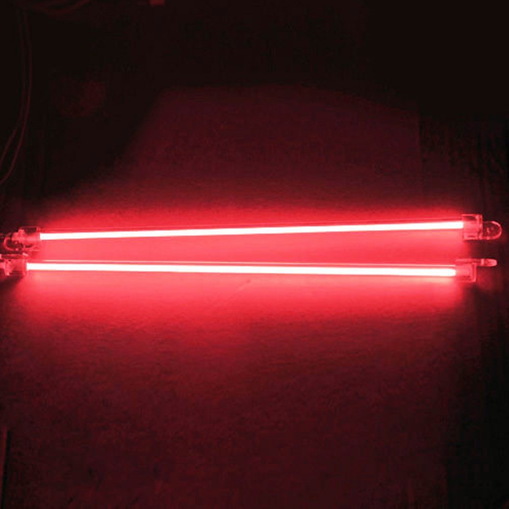 Mintice™ 30cm KFZ Unterboden Innenbeleuchtung Fußraumbeleuchtung Neonröhren Licht Kaltkathoden Rot CCFL von Mintice