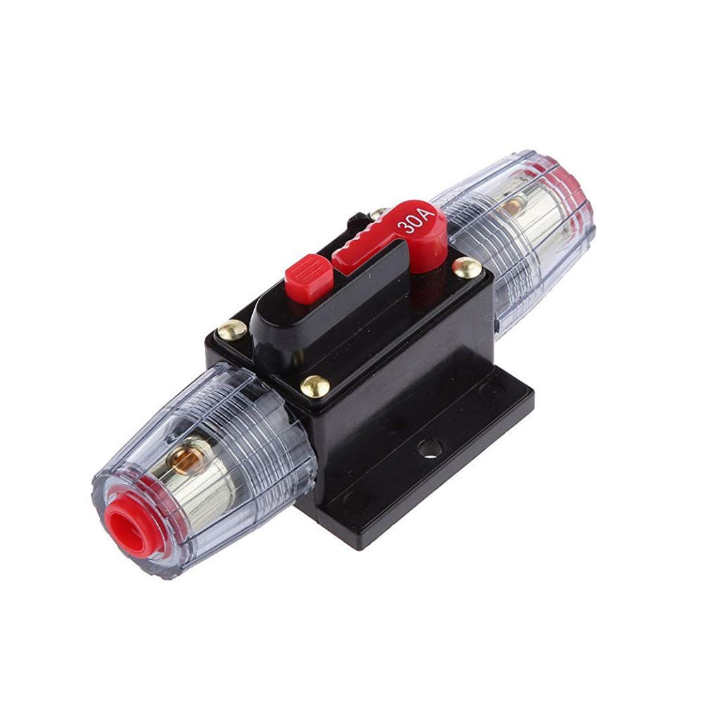 Mintice 12V 30A Automotor Audio-Inline-Leistungsschalter Sicherungshalter Schutz Stereo Sicherung zurücksetzen Mintice 12V 30A Automotor Audio-Inline-Leistungsschalter Sicherungshalter Schutz Stereo Sicherung zurücksetzen von Mintice