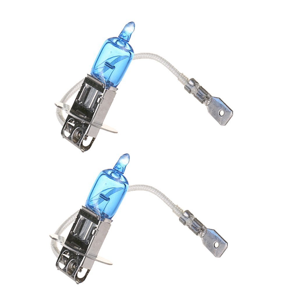 Mintice 2 X KFZ Auto H3 6000K Xenon Gas Halogen Scheinwerfer Weiß Licht Lampen Birnen 55W von Mintice