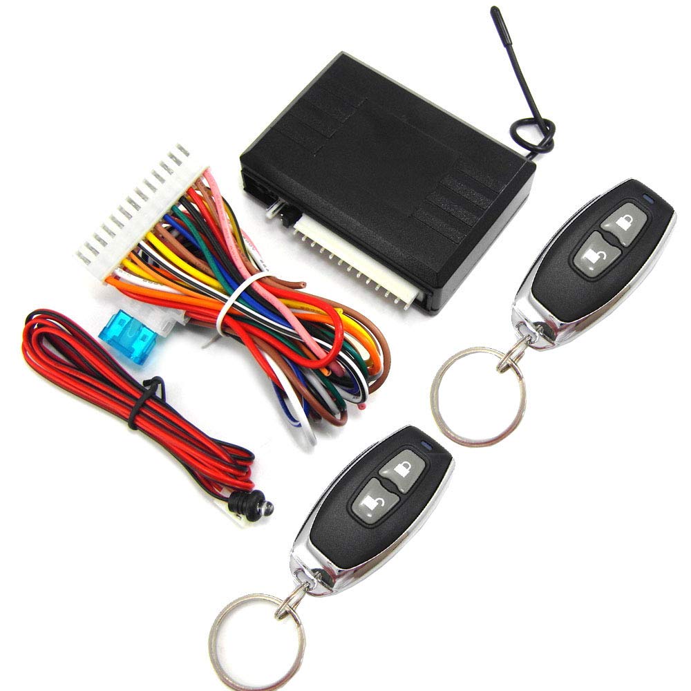 Mintice KFZ Auto Funkfernbedienung für vorhandene Original Zentralverriegelung Schließsystem Keyless 04 Alarm Schlüssel von Mintice