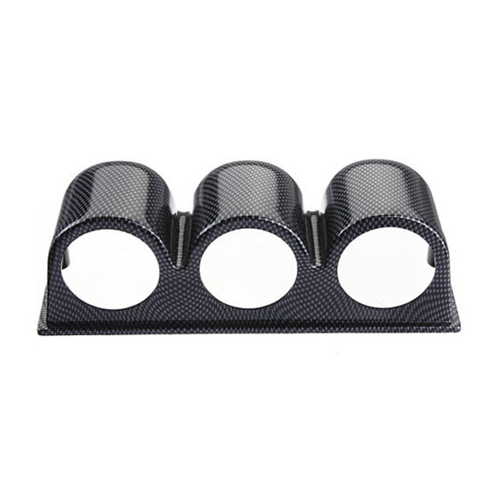 Mintice Kohlefaser 2" 52mm 3X Pod Universal Dreifach-Loch Gauge Pod Halter Halter Gauge Halterung Instrumentenhalter Mintice Kohlefaser 2" 52mm 3X Pod Universal Dreifach-Loch Gauge Pod Halter Halter Gauge Halterung Instrumentenhalter von Mintice