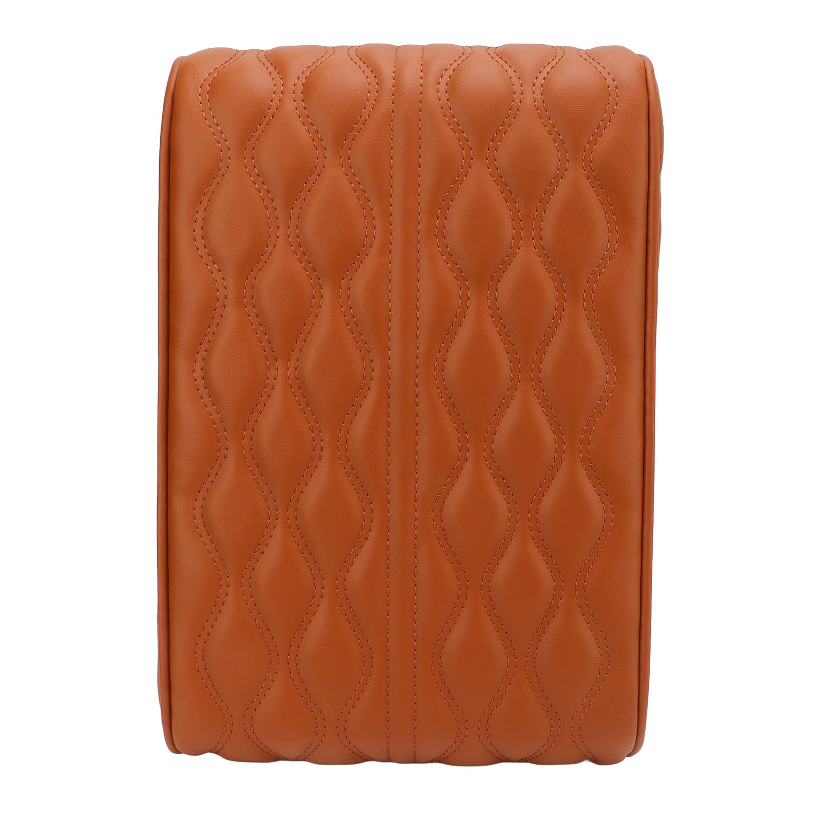 Miosugo Auto Armlehnen Auflage, Armlehnenbox Abdeckung, Universal Armstützenbezug, Auto Mittelarmlehne Cover, Memory Schaum Armlehnenpolster, Wasserdichte PU Leder Abdeckung (Kaffee) von Miosugo