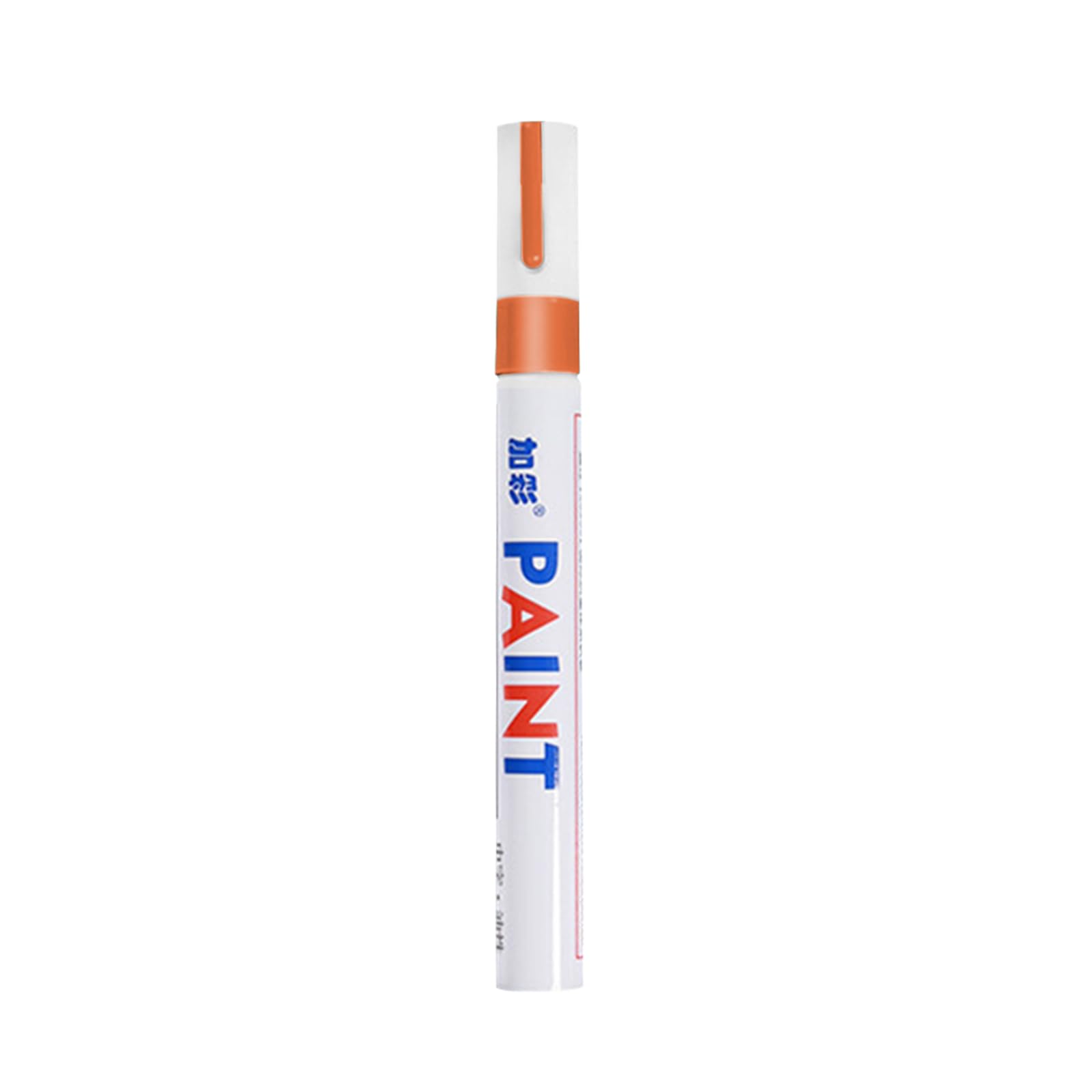 Miosugo Lackstift, Autoreifen Markierungsstift, Farbmarker auf Ölbasis, Wasserfest Markierungsstift, Kratzfester Stift für Felgenbeschriftung, ABS-Kunststoff Markierungspen (Orange) von Miosugo