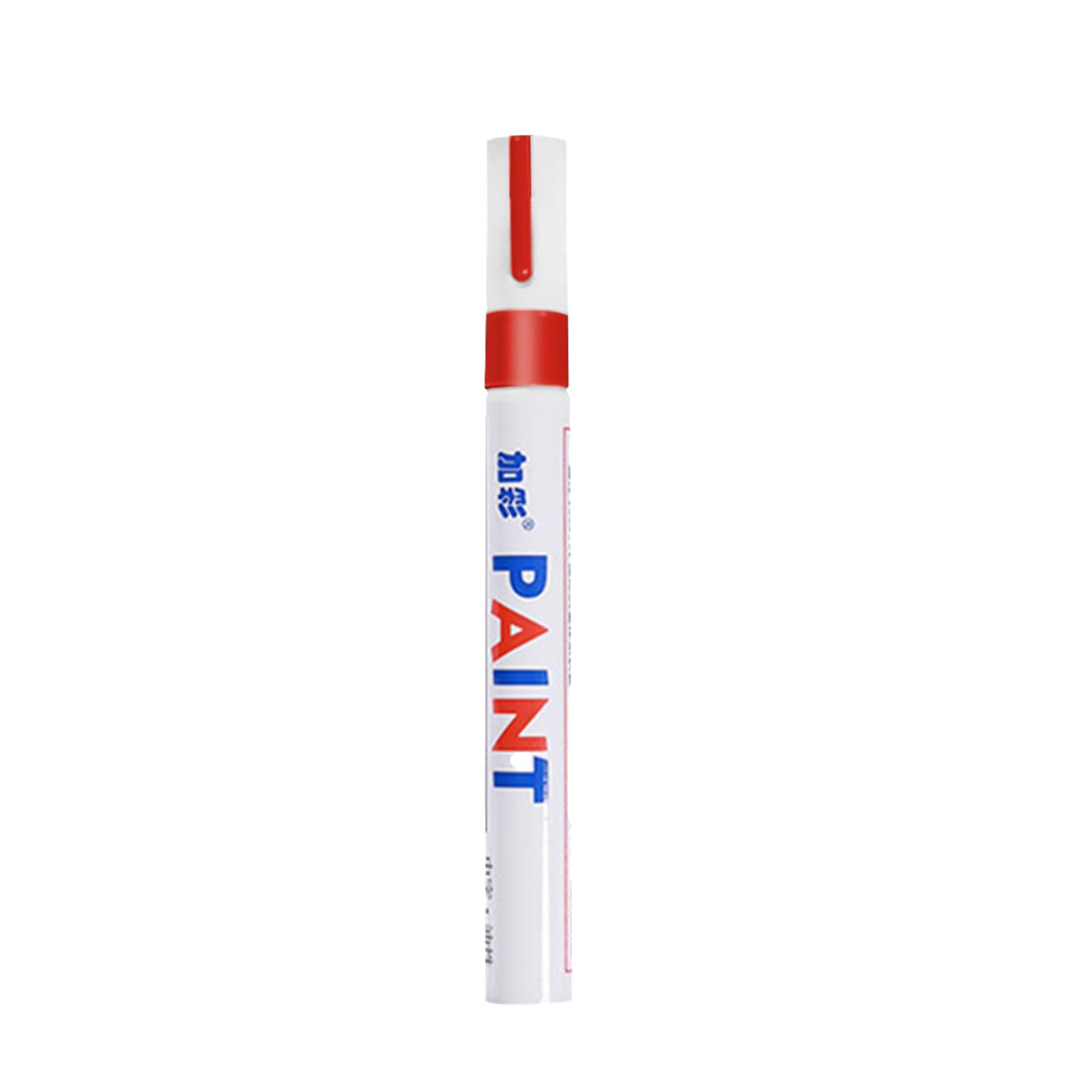 Miosugo Lackstift, Autoreifen Markierungsstift, Farbmarker auf Ölbasis, Wasserfest Markierungsstift, Kratzfester Stift für Felgenbeschriftung, ABS-Kunststoff Markierungspen (Rot) von Miosugo