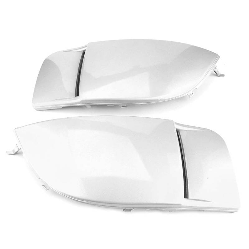 Miosugo Nebelscheinwerferabdeckung,Nebelscheinwerferblende,Lampenabdeckung ABS,Frontscheinwerfer Zubehör,Kratzfeste Oberfläche,Passend für Impreza STI WRX 2004-2005 (Weiss) von Miosugo