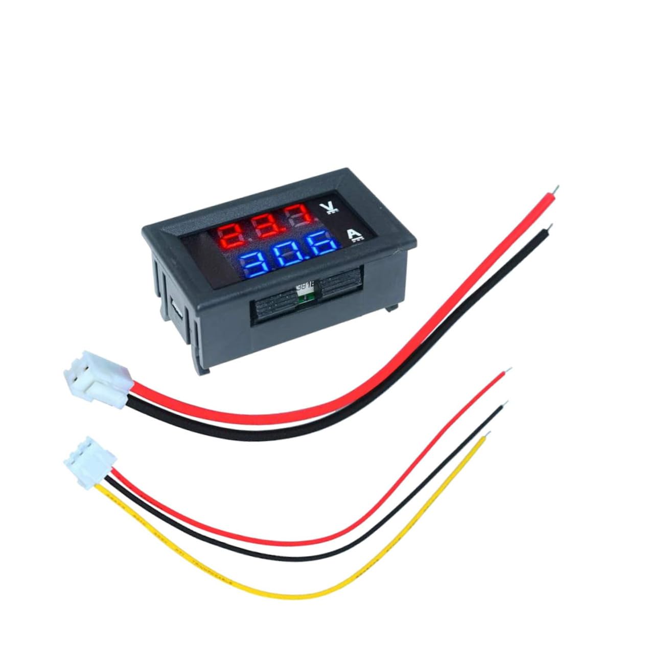 Mipcase 1Stück Digital Voltmeter Amperemeter für Auto Spannungsmesser mit Dual Display Farbanzeige Präzise Messung für Akkus Solarmodule Wohnmobile und Motorräder Mipcase 1Stück Digital Voltmeter Amperemeter für Auto Spannungsmesser mit Dual Display Farbanzeige Präzise Messung für Akkus Solarmodule Wohnmobile und Motorräder von Mipcase