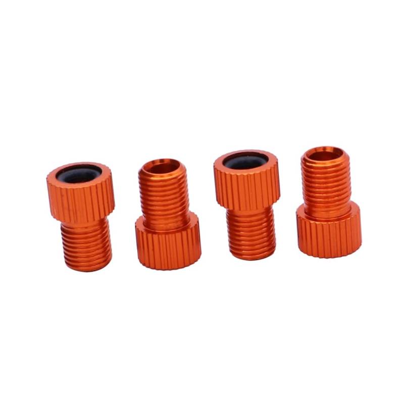Mipcase 4 Stück Luftaufblasadapter Französischer Ventiladapter Pumpenadapter Adapter Für Fahrradventile Reifenventilverlängerungsadapter Luftventiladapter Ventiladapter Für Fahrradreifen von Mipcase