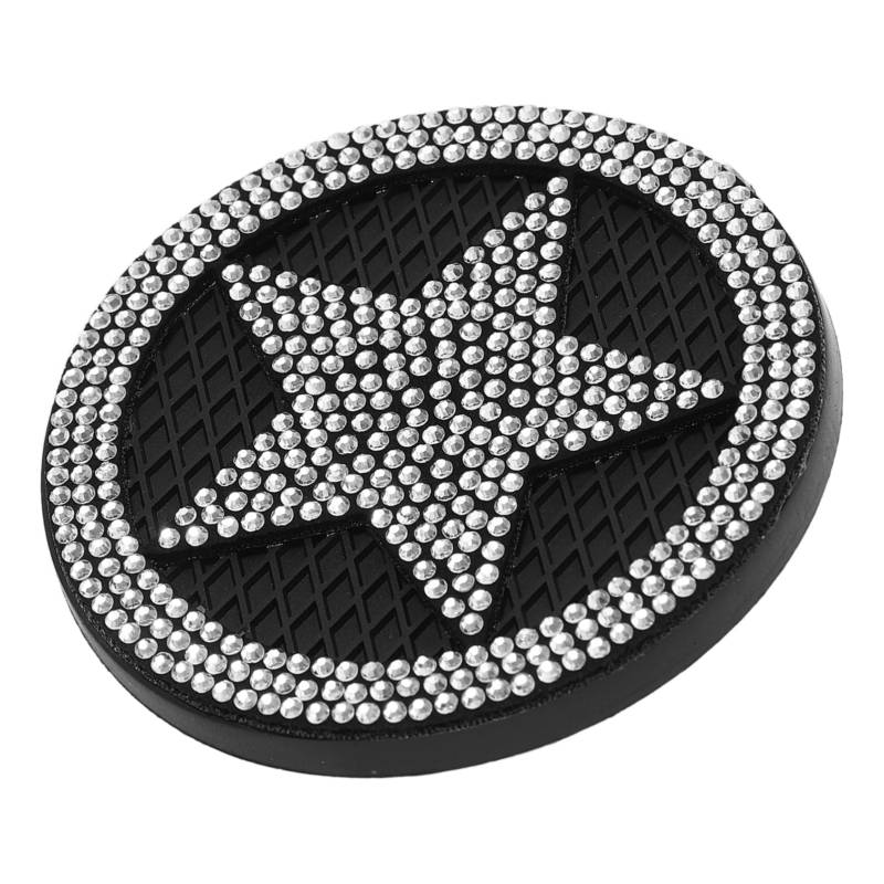 Mipcase Autobechhalter Untersetzer rutschfeste Schalenmatten Untersetzer Der Nonrutschwagenhalter Universalfahrzeugbecher Untersetzer Anti -Slip -Auto -innenzubehör Strassmatten PVC Weiß von Mipcase