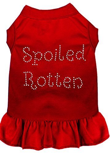 Mirage Pet Products 57–24 LGRD rot Spoiled Rotten Strass Kleid, groß von Mirage Pet Products