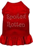 Mirage Pet Products 57–24 SMRD rot Spoiled Rotten Strass Kleid, klein von Mirage Pet Products