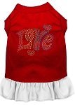 Mirage Pet Products 57–61 xxxlrdwt weiß Technicolor Love Strass PET Kleid Rot mit, 3 x große Mirage Pet Products 57–61 xxxlrdwt weiß Technicolor Love Strass PET Kleid Rot mit, 3 x große von Mirage Pet Products