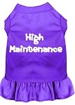 Mirage Pet Products 58–06 XXLPR violett High Maintenance Screen Print Kleid, Größe XXL von Mirage Pet Products