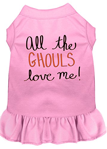 Mirage Pet Products 58–62 lpklg alle Display Der Ghouls Print Dog Kleid, groß, Light Pink Mirage Pet Products 58–62 lpklg alle Display Der Ghouls Print Dog Kleid, groß, Light Pink von Mirage Pet Products