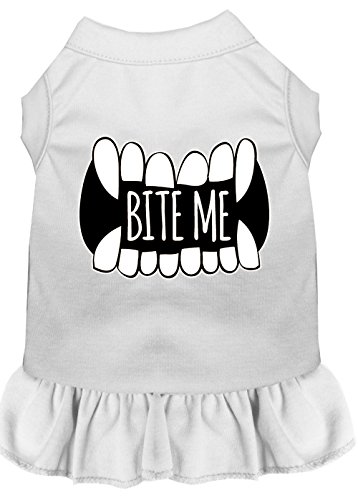 Mirage Pet Products 58–63 WTXL Bite Me Bildschirm Print Hund Kleid, Large, Weiß Mirage Pet Products 58–63 WTXL Bite Me Bildschirm Print Hund Kleid, Large, Weiß von Mirage Pet Products