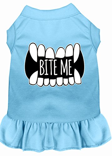 Mirage Pet Products 58–63 bblxl Bite Me Bildschirm Print Hund Kleid, Large, Baby Blau Mirage Pet Products 58–63 bblxl Bite Me Bildschirm Print Hund Kleid, Large, Baby Blau von Mirage Pet Products