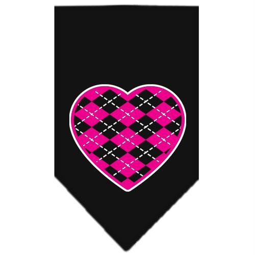 Mirage Pet Products Argyle Herz Rosa mit Aufdruck Bandana für Haustiere mit Mutter von Mirage Pet Products