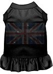 Mirage Pet Products Strass Britische Flagge Kleid, XXL, schwarz von Mirage Pet Products